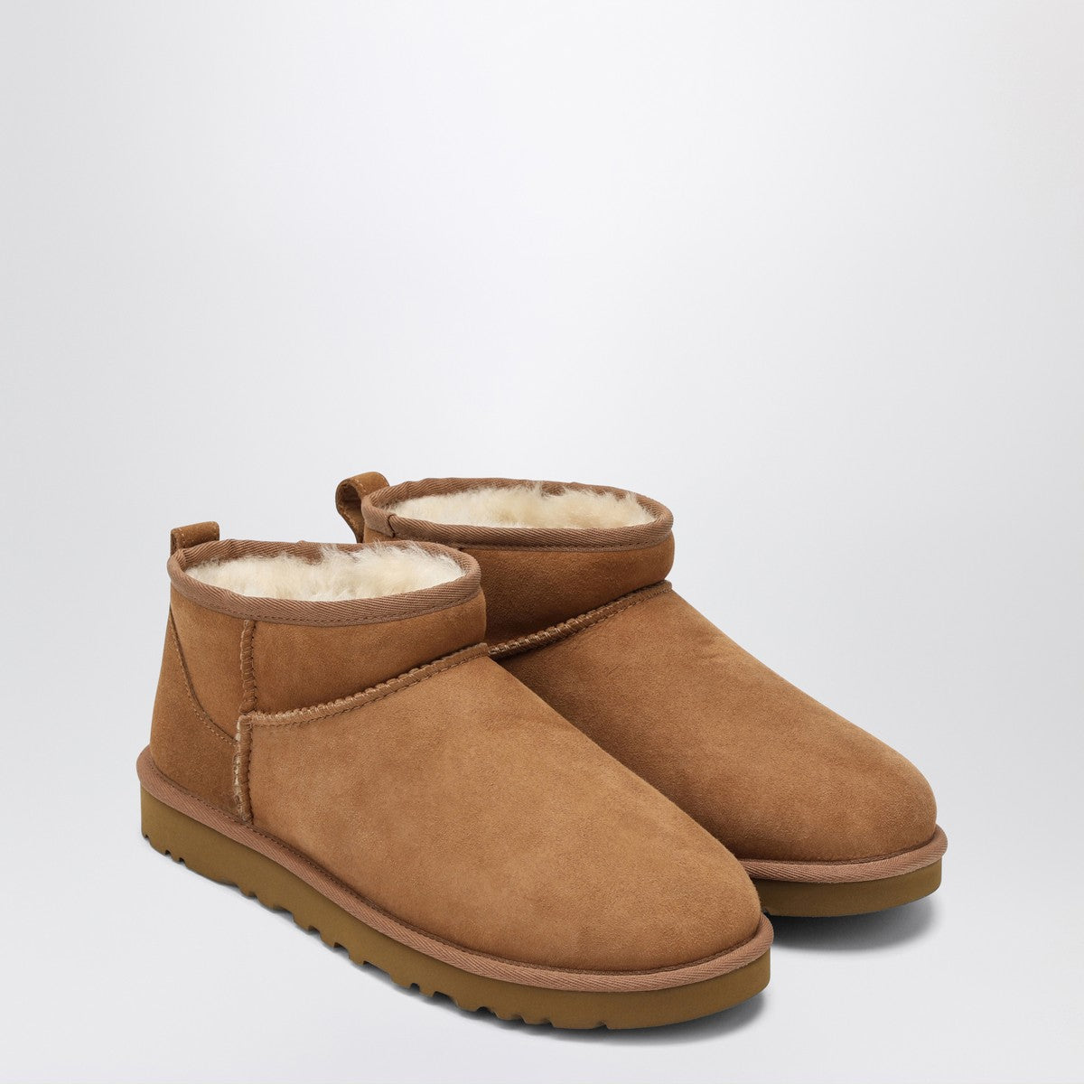 UGG Classic Ultra Mini ankle boots in chestnut Ugg