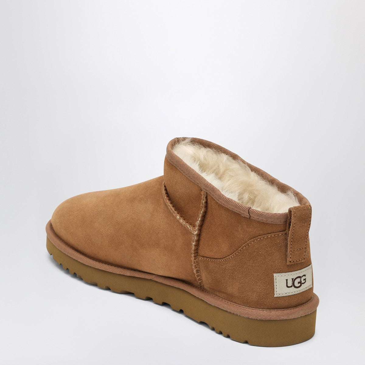 UGG Classic Ultra Mini ankle boots in chestnut Ugg