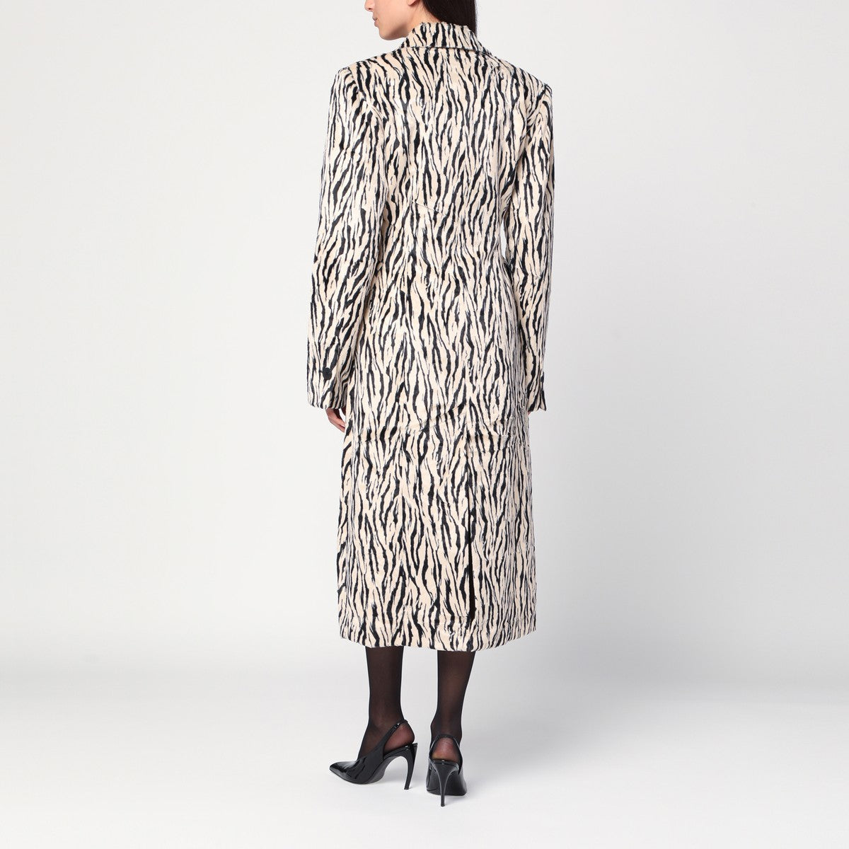 ROTATE Birger Christensen Printed faux fur coat ROTATE Birger Christensen