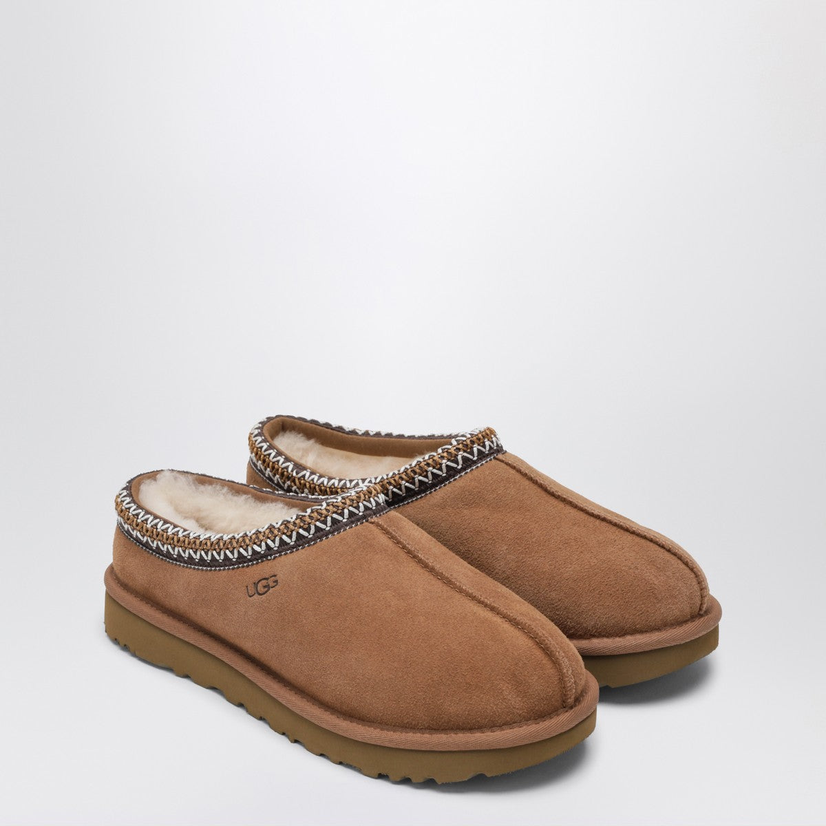 UGG Tasman chestnut eather slip-ons Ugg