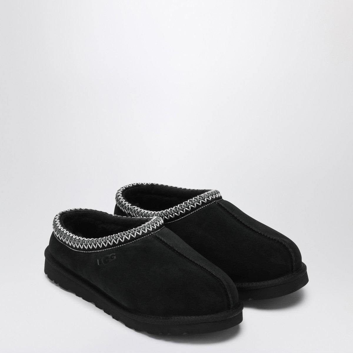 UGG Tasman black eather slip-ons Ugg