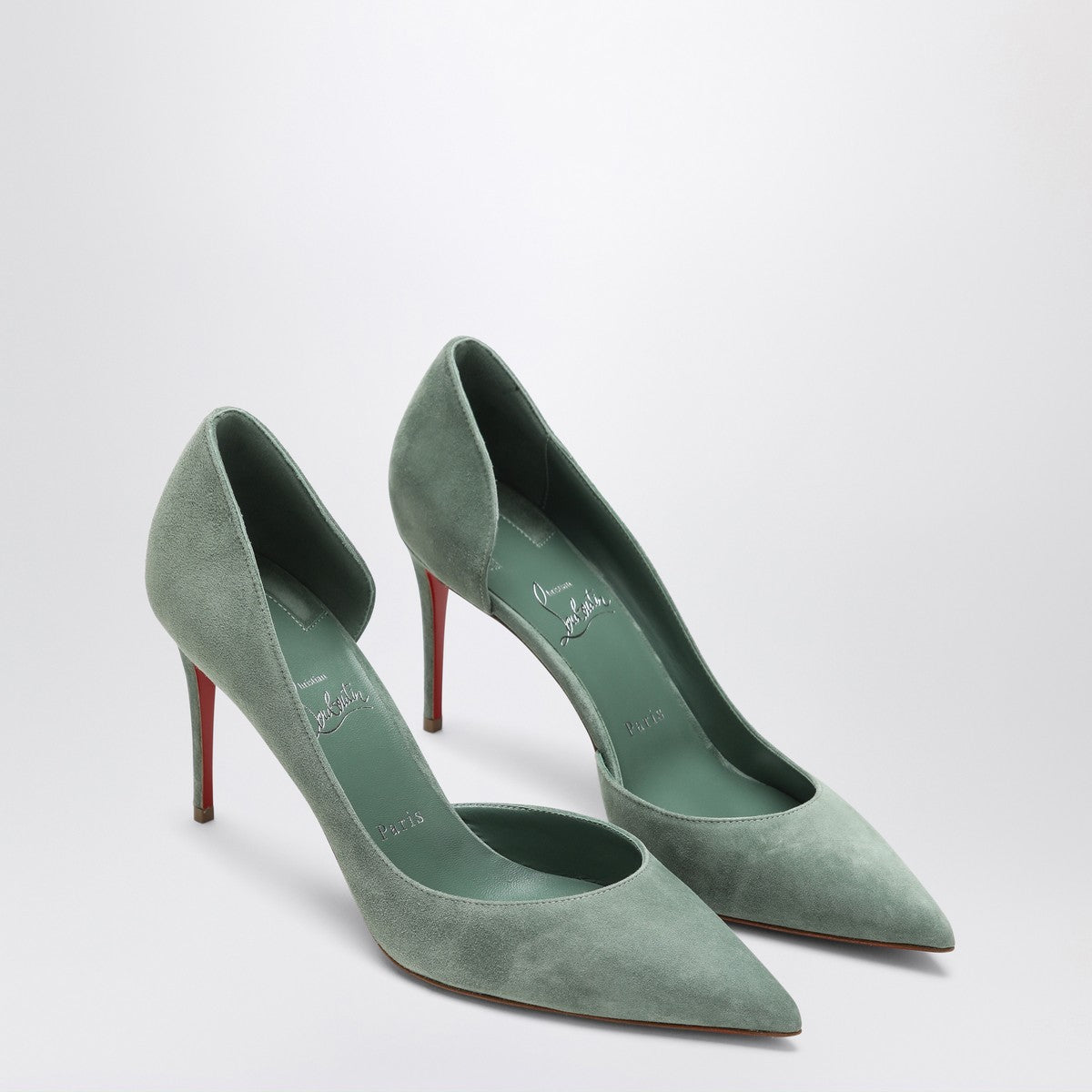 Christian Louboutin Manuka coloured suede Kate pumps Christian Louboutin