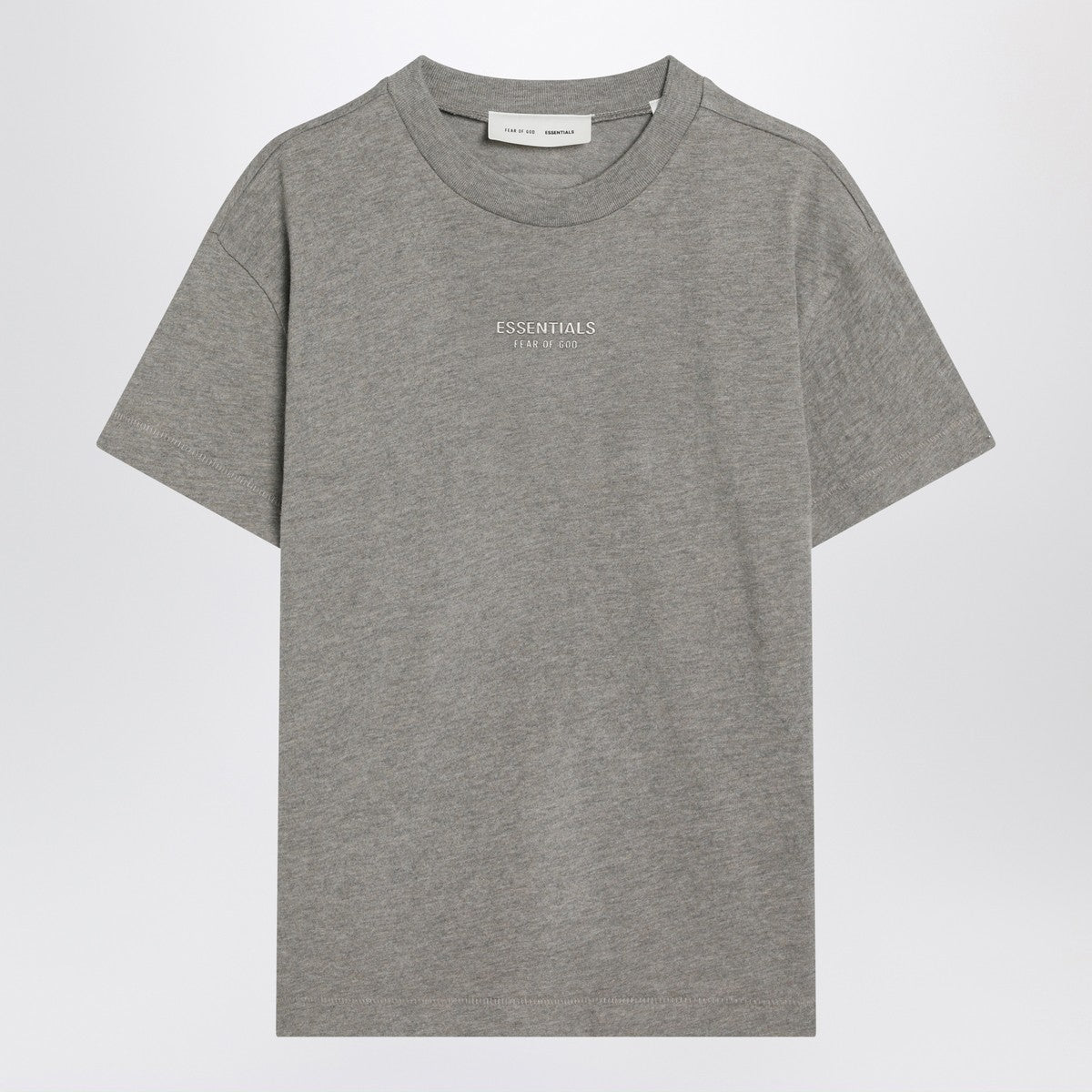 Fear of God Essentials Grey cotton-blend T-shirt Fear of God Essentials