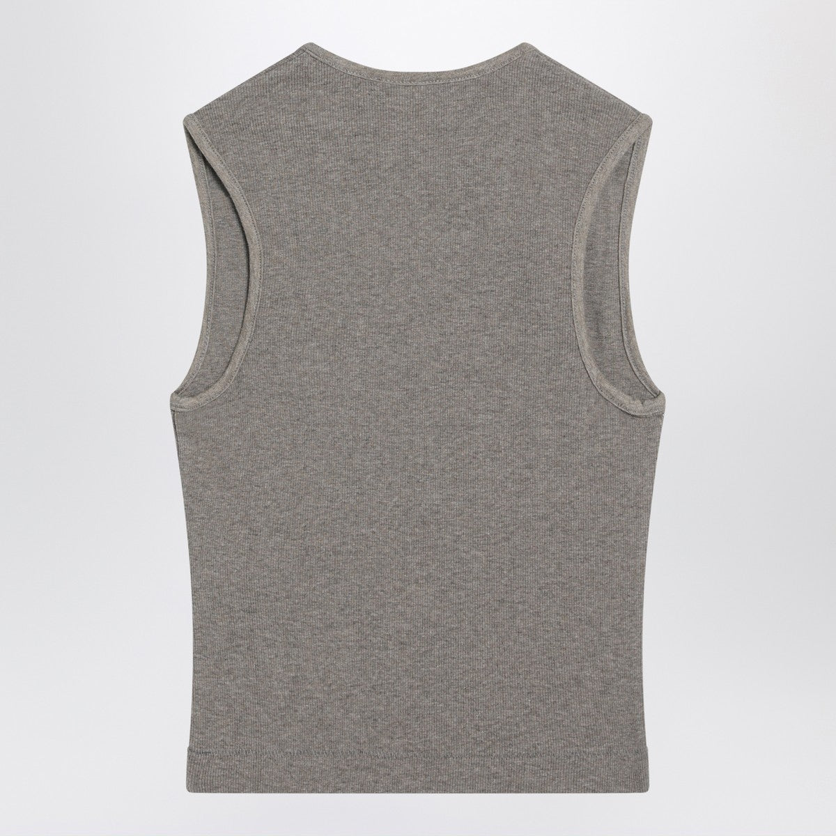 Fear of God Essentials Grey ribbed cotton-blend tank top Fear of God Essentials
