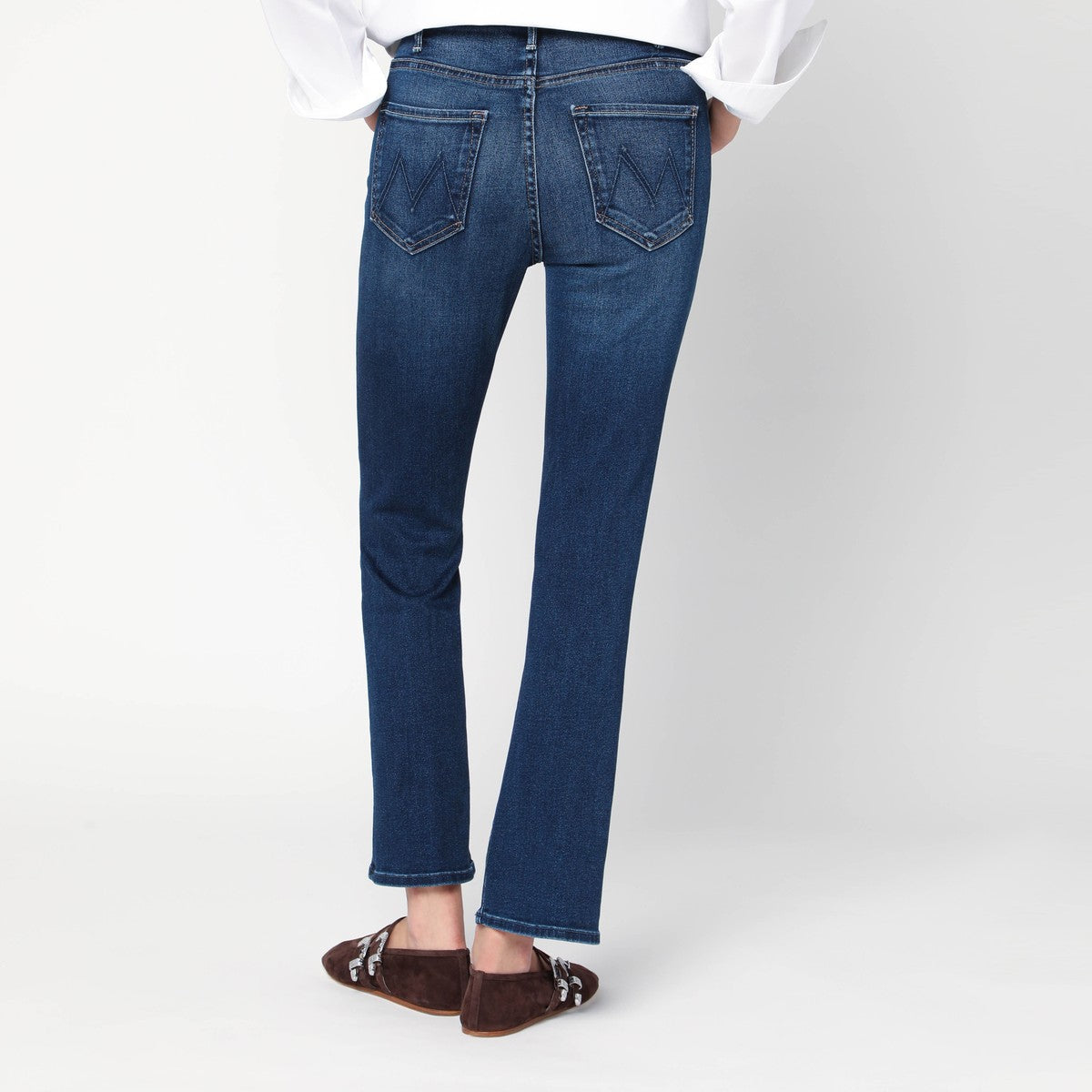 Mother Jeans slim The Hustler Ankle Mother