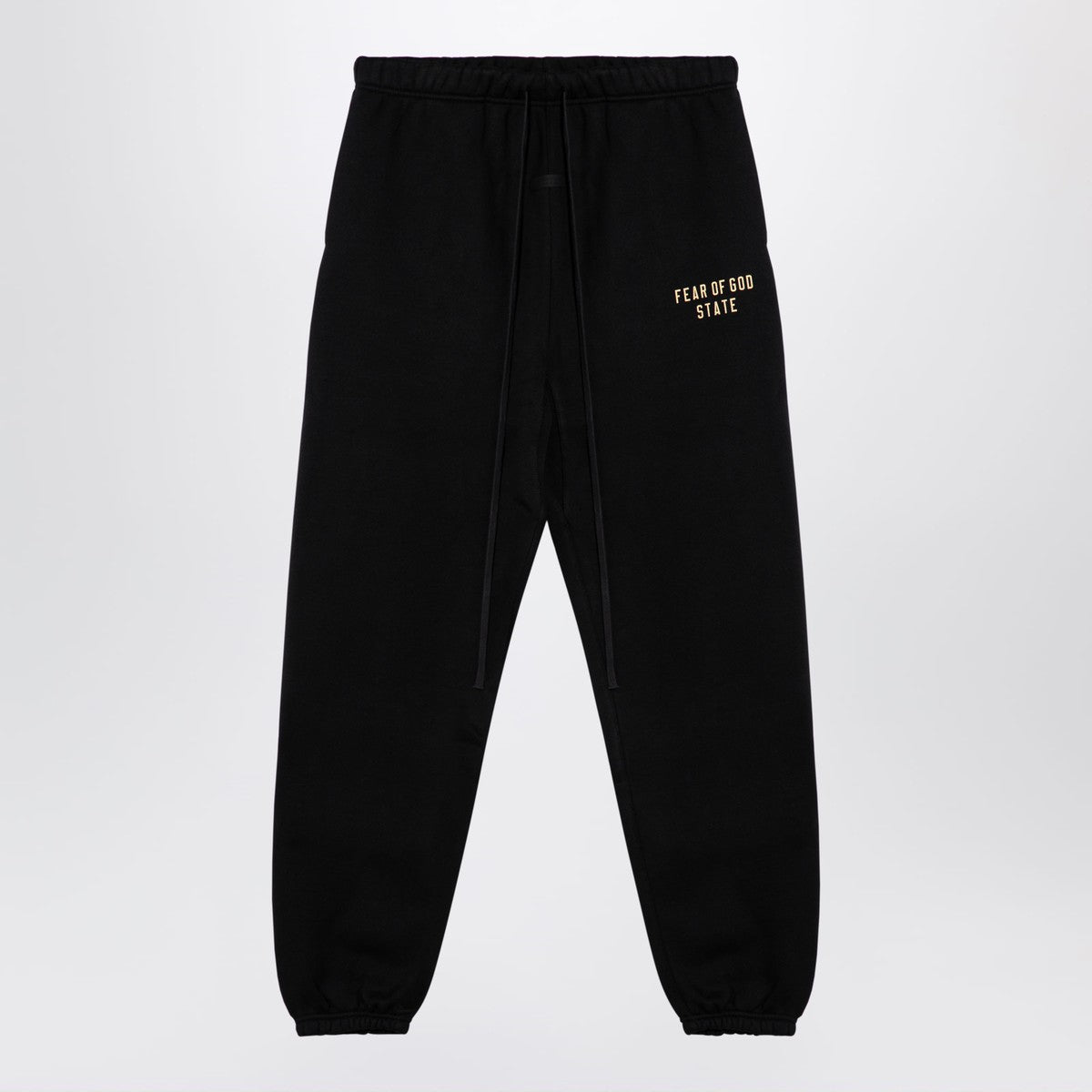Fear of God Essentials Black jogging trousers with logo Fear of God Essentials