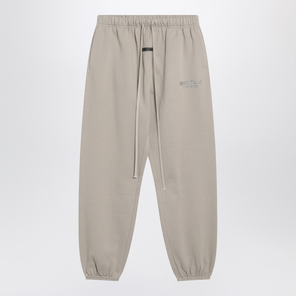 Fear of God Essentials Greige cotton-blend joggers Fear of God Essentials