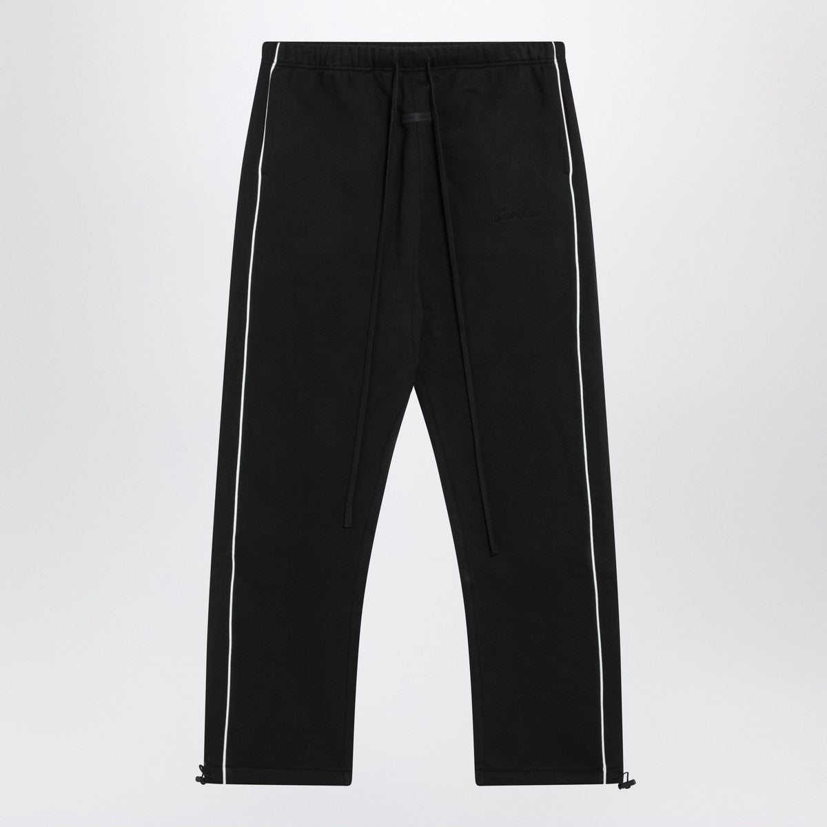 Fear of God Essentials Black jogging pants with contrasting trims Fear of God Essentials