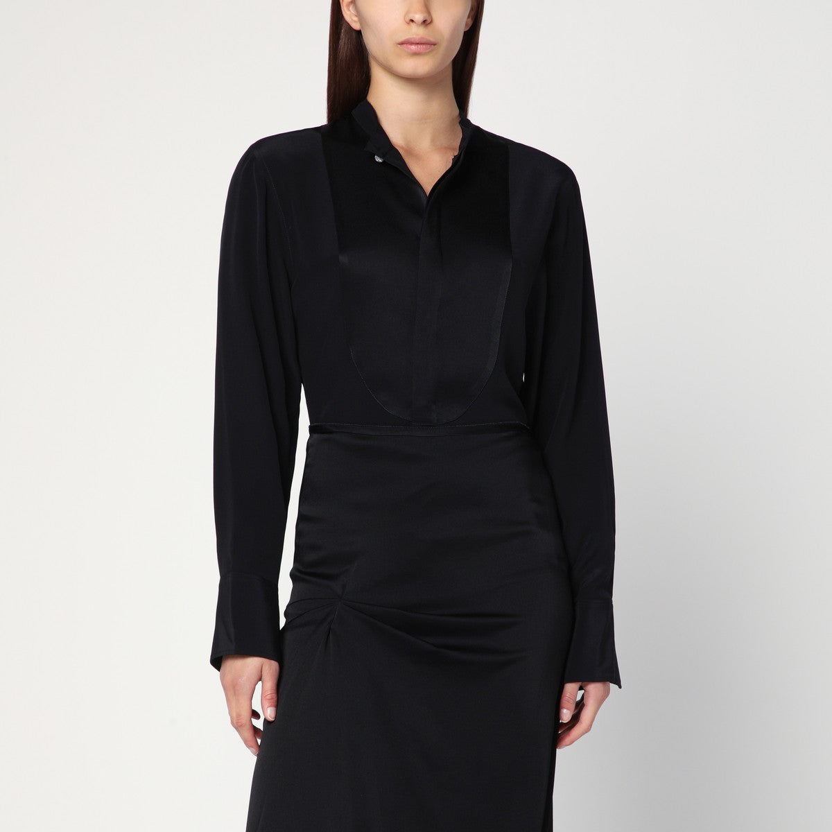Victoria Beckham Black silk shirt Victoria Beckham