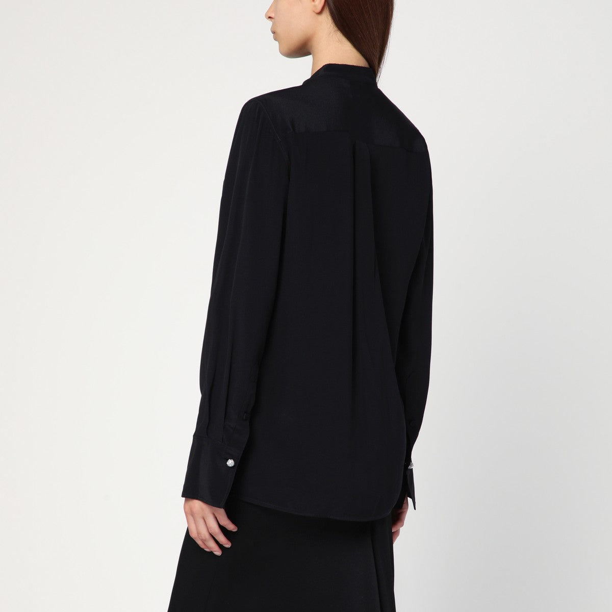 Victoria Beckham Black silk shirt Victoria Beckham