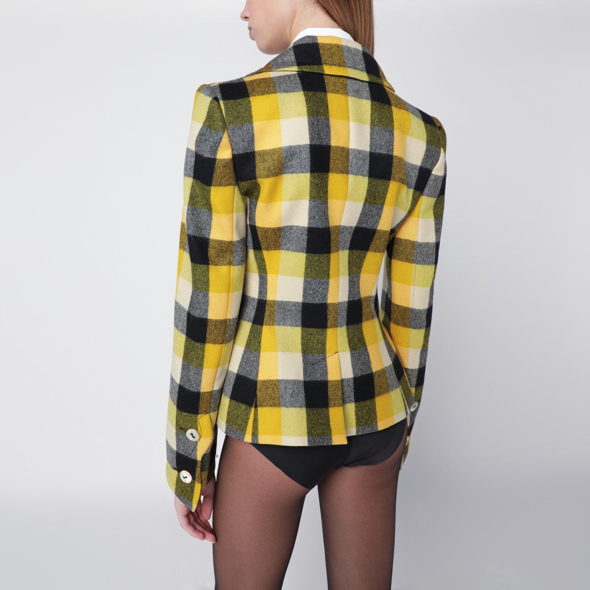 Vivienne Westwood Georgia jacket with Pixel check pattern Vivienne Westwood