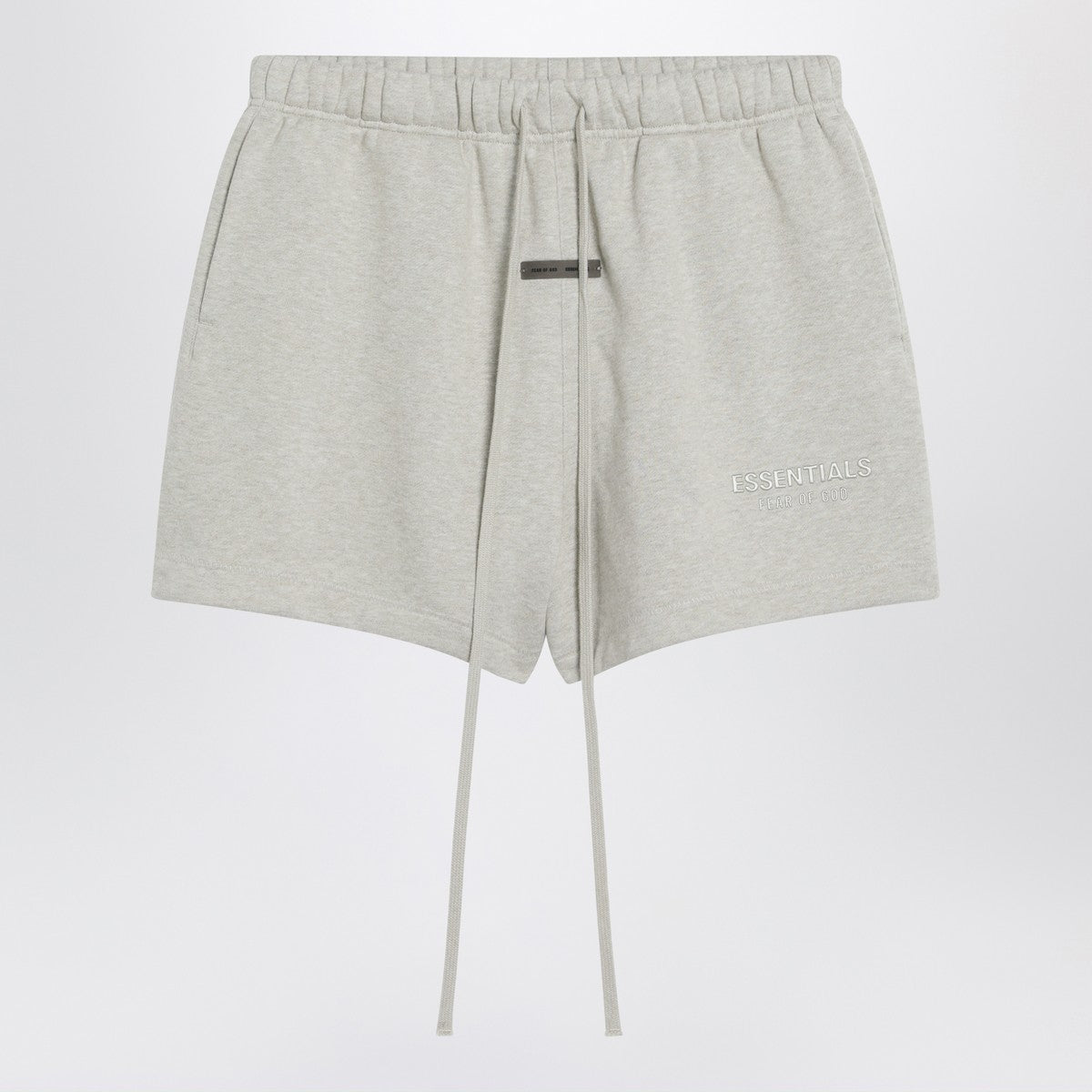 Fear of God Essentials Greige cotton-blend shorts Fear of God Essentials