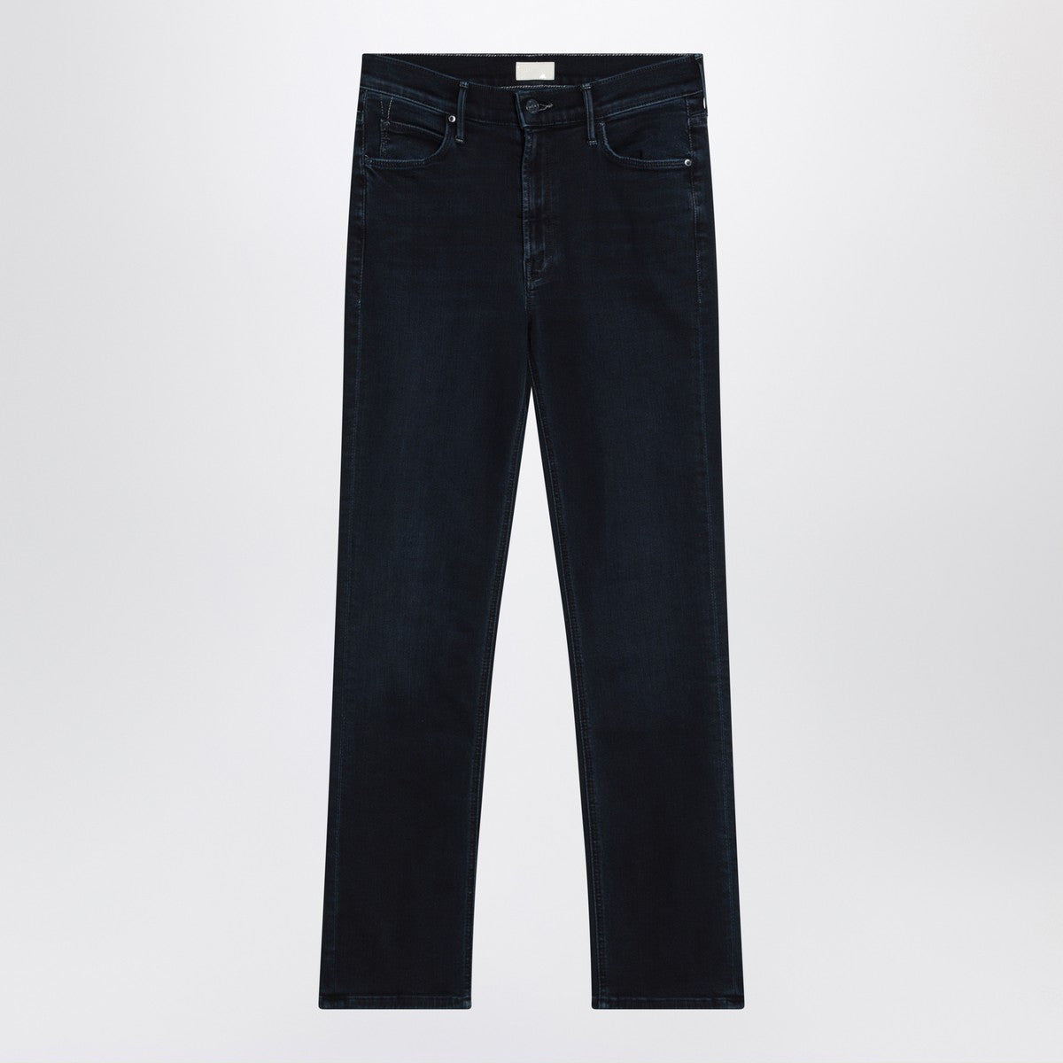 Mother The Mid Rise Dazzler Ankle jeans in dark blue Mother