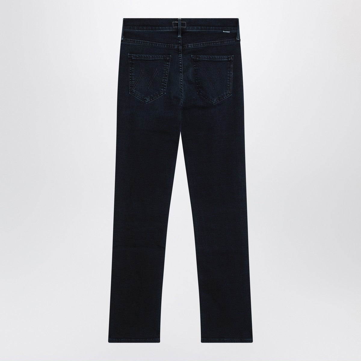 Mother The Mid Rise Dazzler Ankle jeans in dark blue Mother
