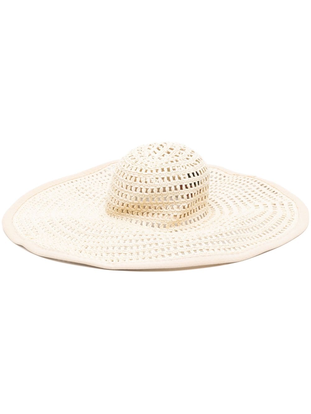 Missoni Crochet wide brim hat Missoni