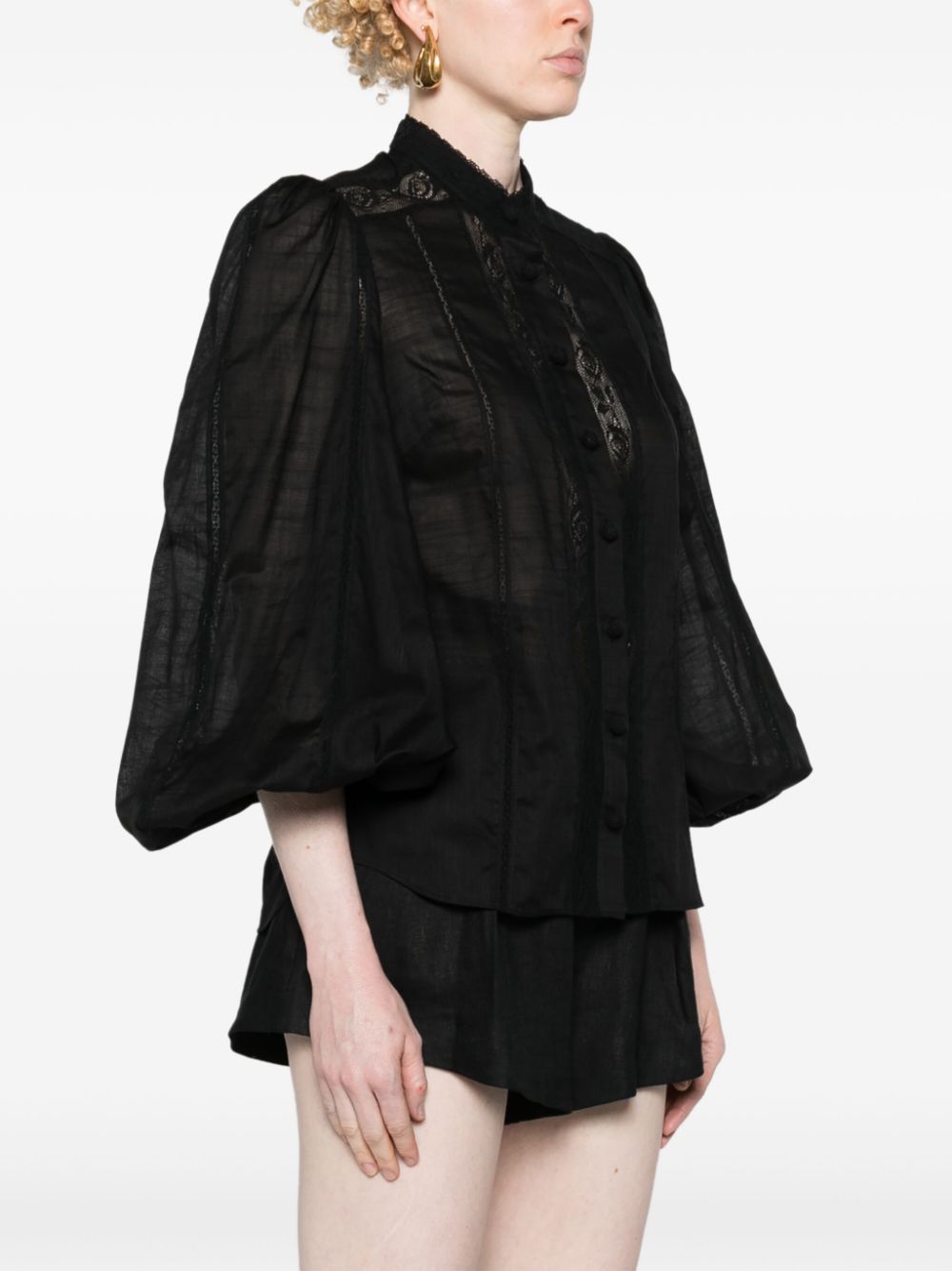 Zimmermann Shirts Black Zimmermann