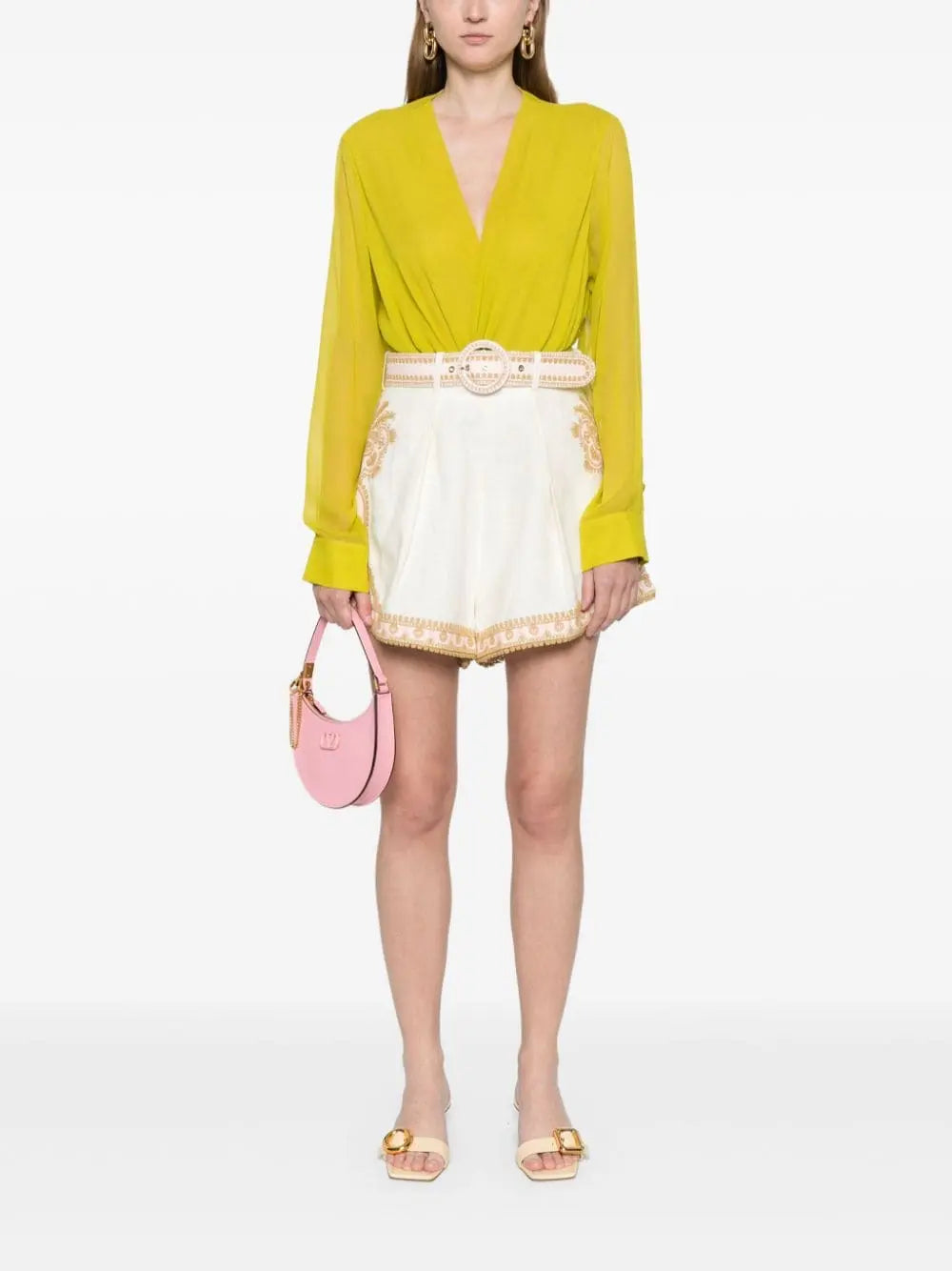 Zimmermann Shorts Beige Zimmermann
