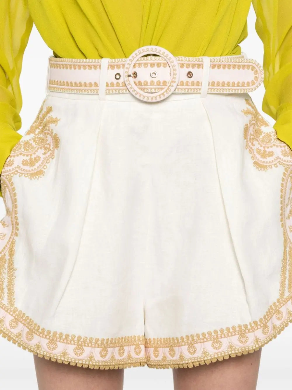Zimmermann Shorts Beige Zimmermann