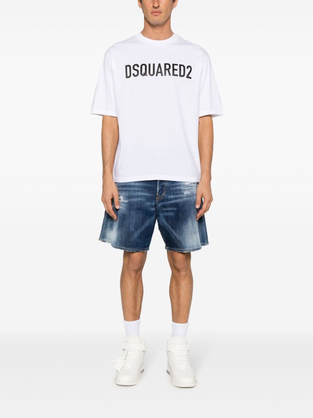 Dsquared2 T-shirts and Polos White Dsquared2