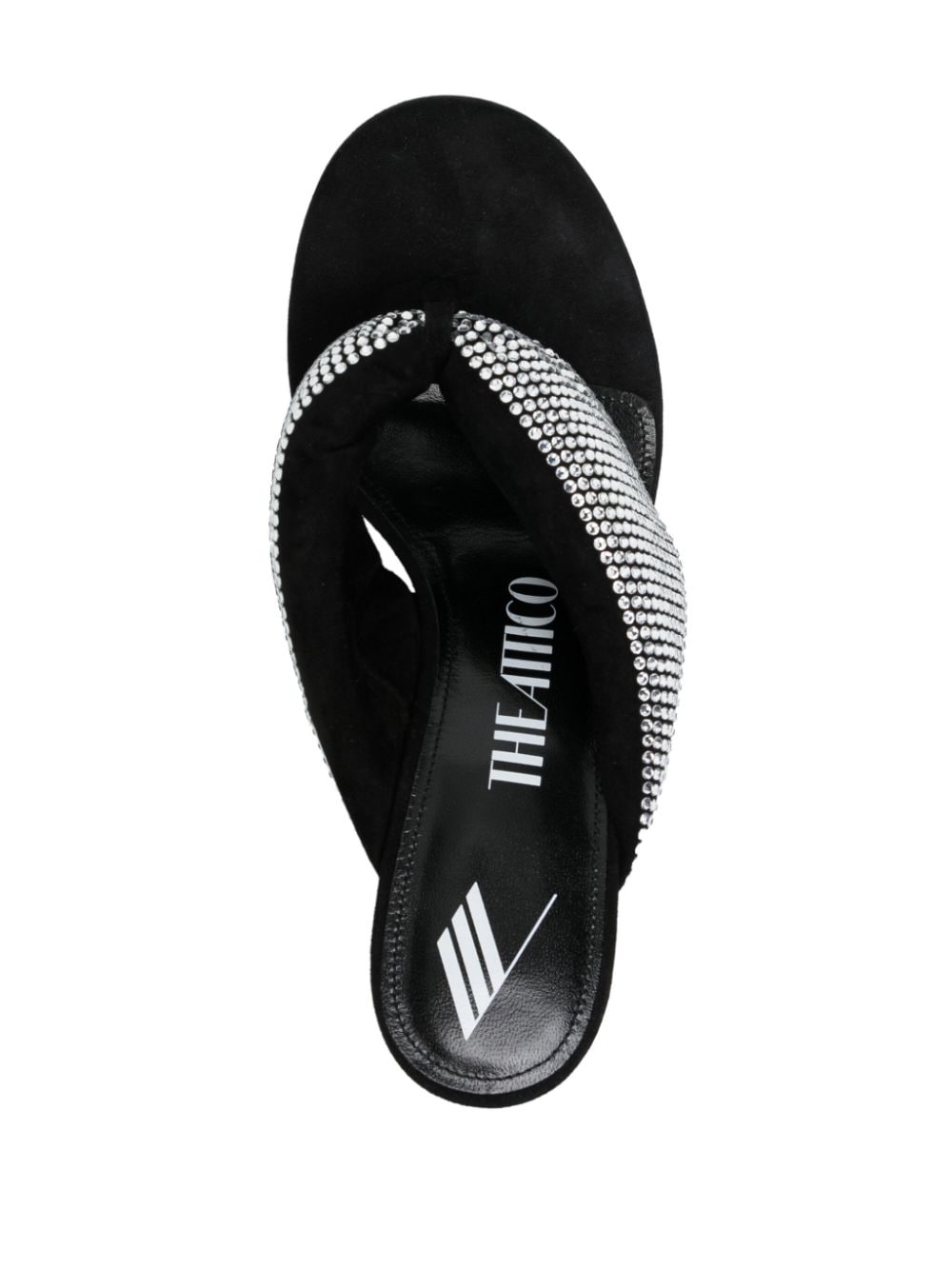 The Attico Sandals Silver The Attico