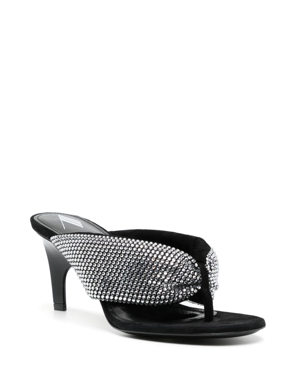 The Attico Sandals Silver The Attico