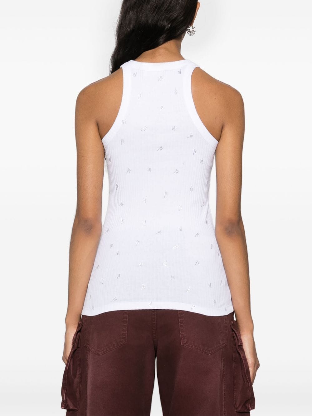 The Attico Top White The Attico