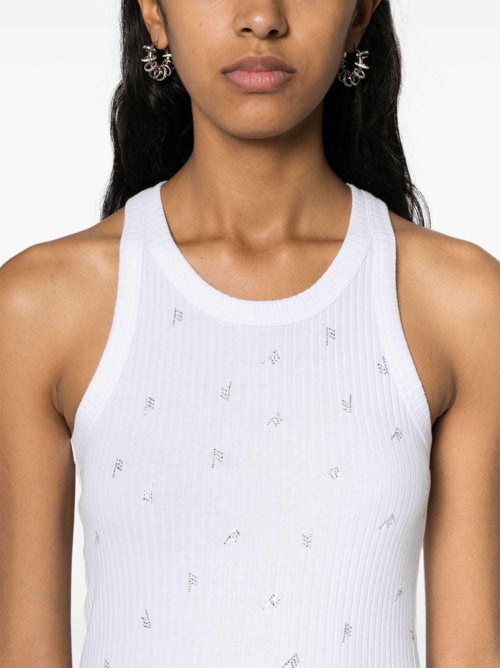 The Attico Top White The Attico