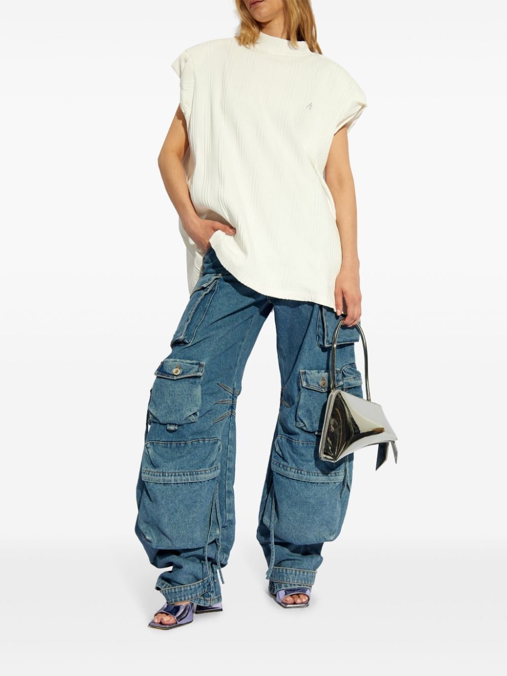 The Attico T-shirts and Polos White The Attico