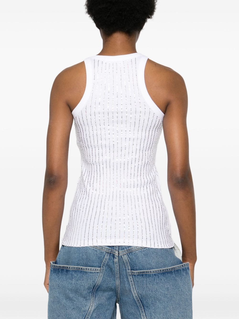 The Attico Top White The Attico