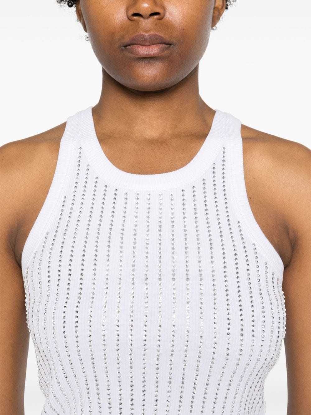 The Attico Top White The Attico