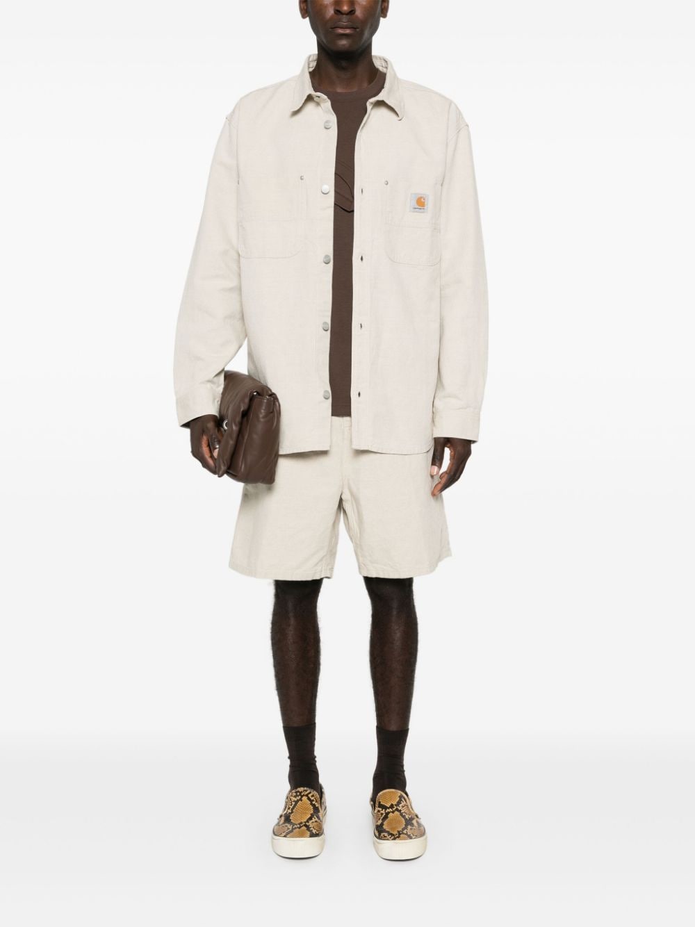 CARHARTT WIP PRE Shorts Beige Carhartt Wip Pre