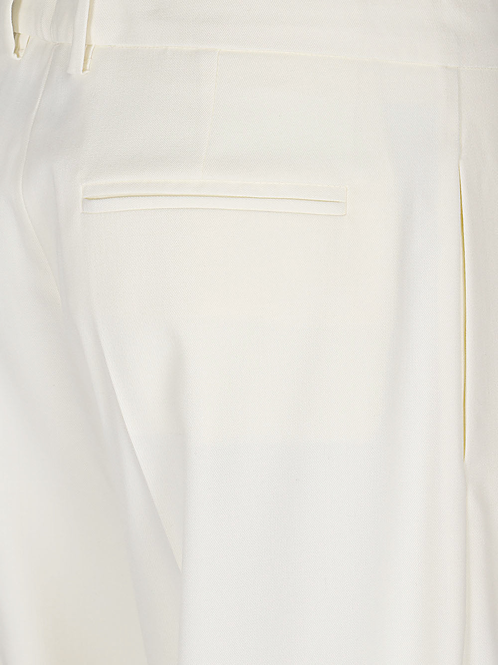 Erika Cavallini Semi-Couture Trousers White Erika Cavallini Semi-Couture