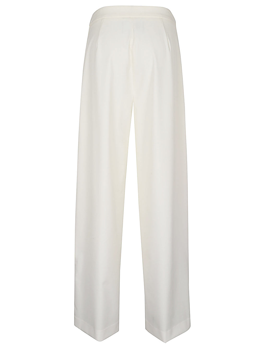 Erika Cavallini Semi-Couture Trousers White Erika Cavallini Semi-Couture