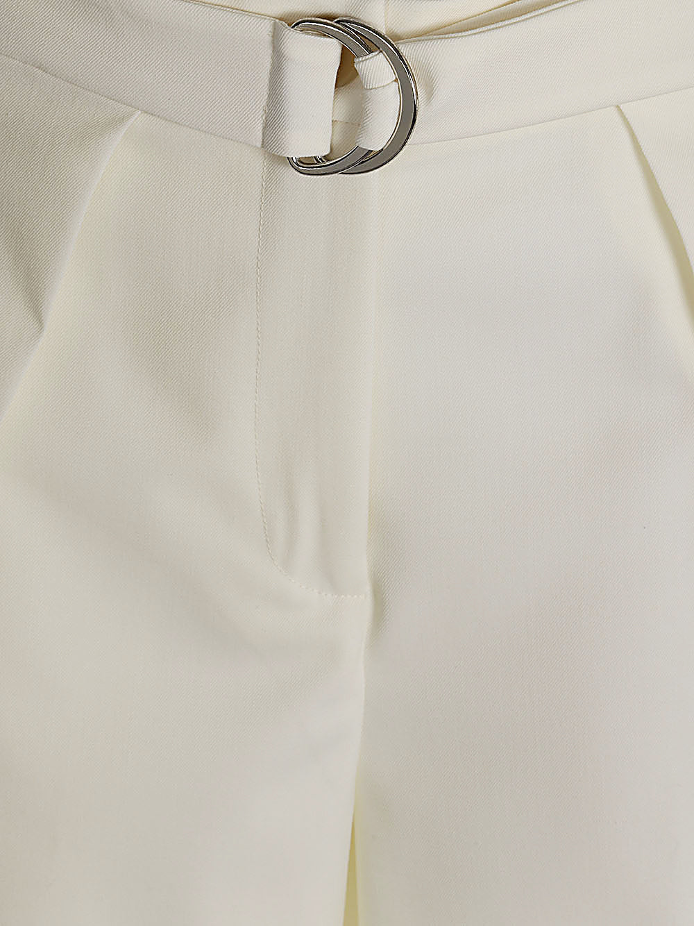 Erika Cavallini Semi-Couture Trousers White Erika Cavallini Semi-Couture