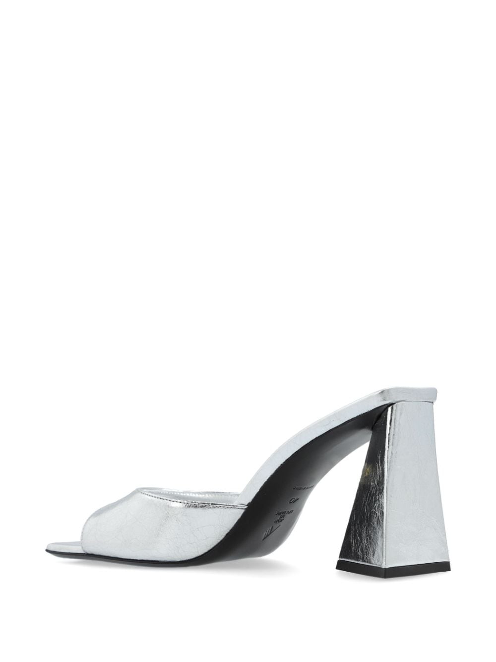The Attico Sandals Silver The Attico