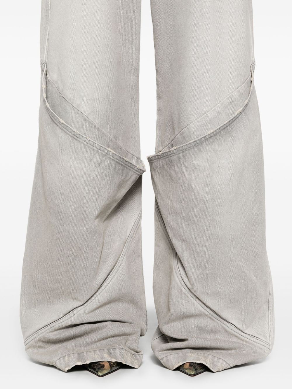 The Attico Jeans Grey The Attico