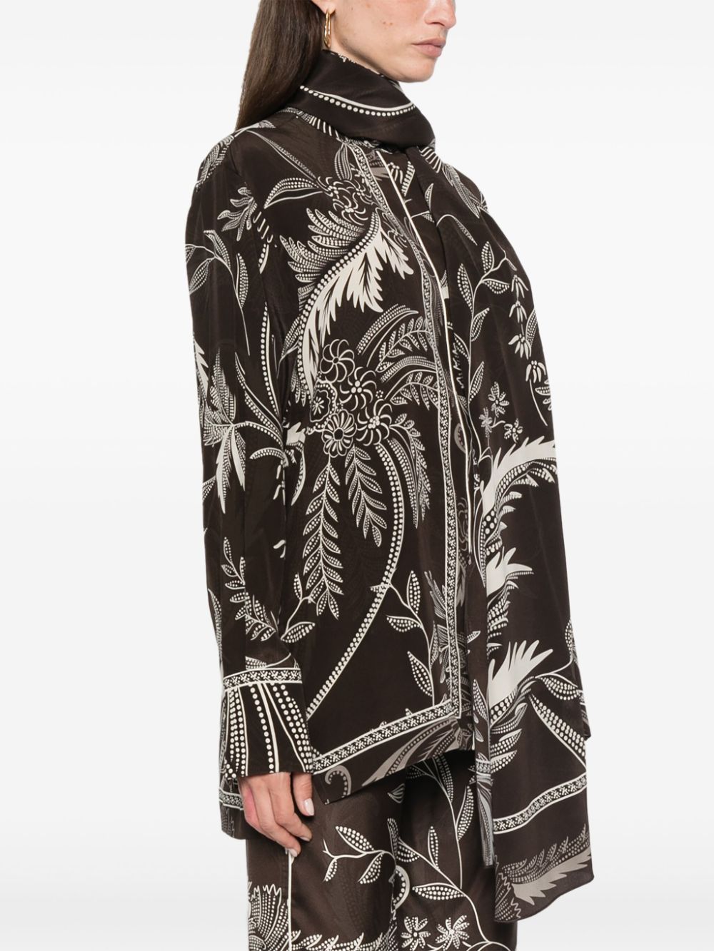 F.R.S . Shirts Brown F.R.S .