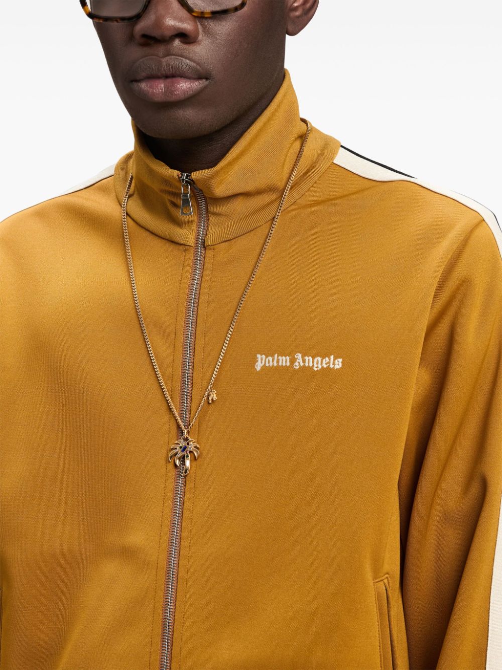 Palm Angels Sweaters Yellow Palm Angels