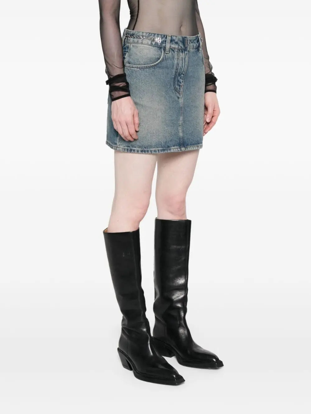Givenchy Skirts Clear Blue Givenchy