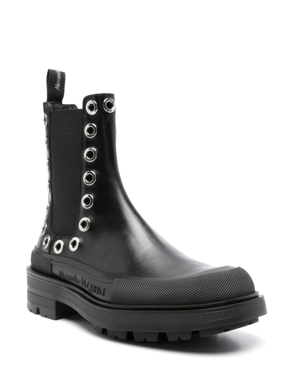 Alexander McQueen Chelsea Boots With Eyelets Alexander Mcqueen