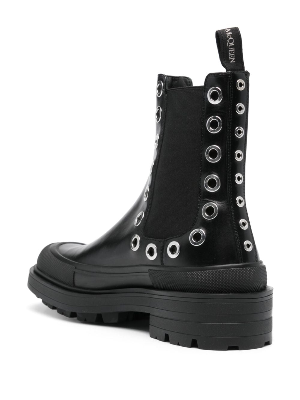 Alexander McQueen Chelsea Boots With Eyelets Alexander Mcqueen