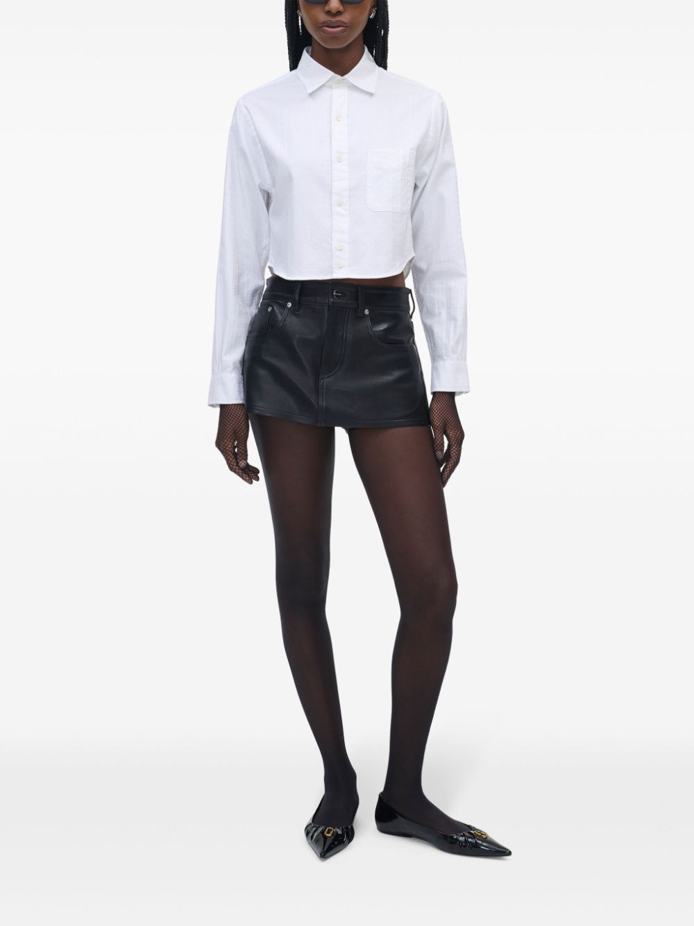Marc Jacobs The Cropped Femme Shirt Marc Jacobs
