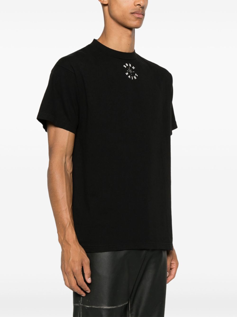 SAINT MXXXXXX T-shirts and Polos Black Saint Mxxxxxx