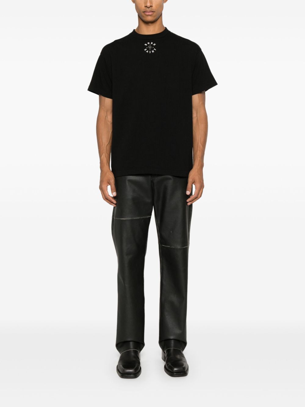 SAINT MXXXXXX T-shirts and Polos Black Saint Mxxxxxx