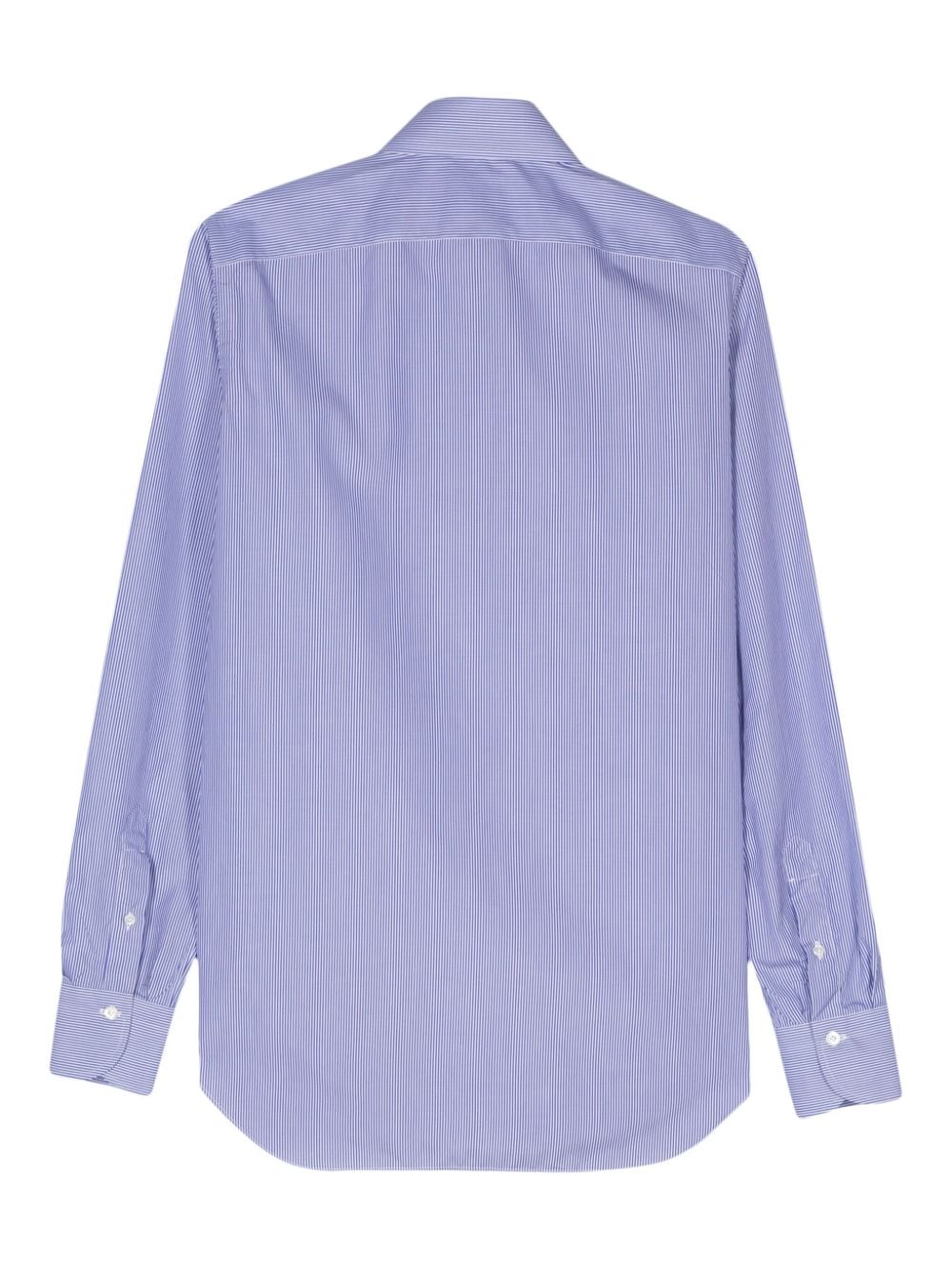 FINAMORE 1925 NAPOLI Shirts Blue Finamore 1925 Napoli