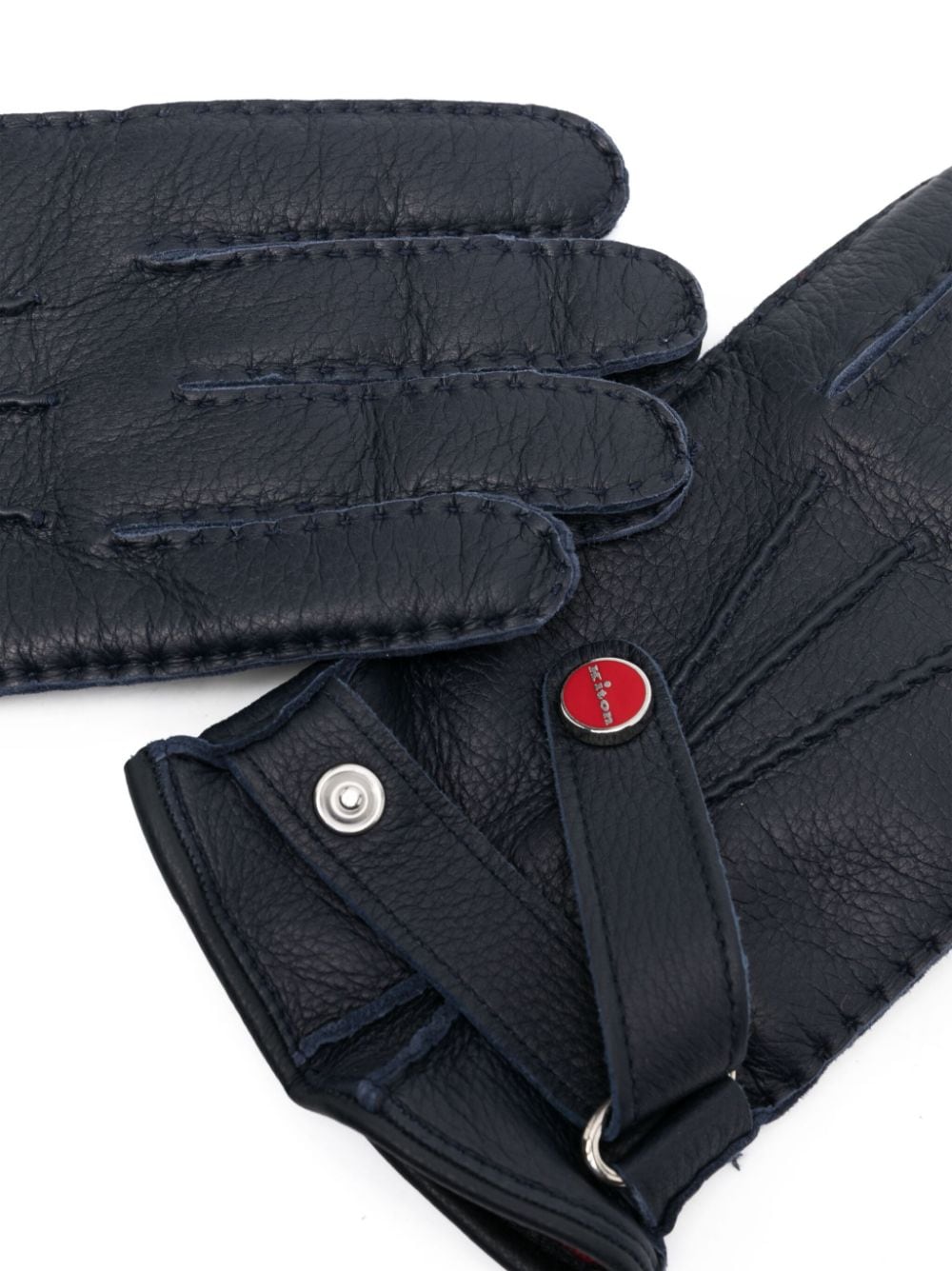 Kiton Gloves Blue Kiton