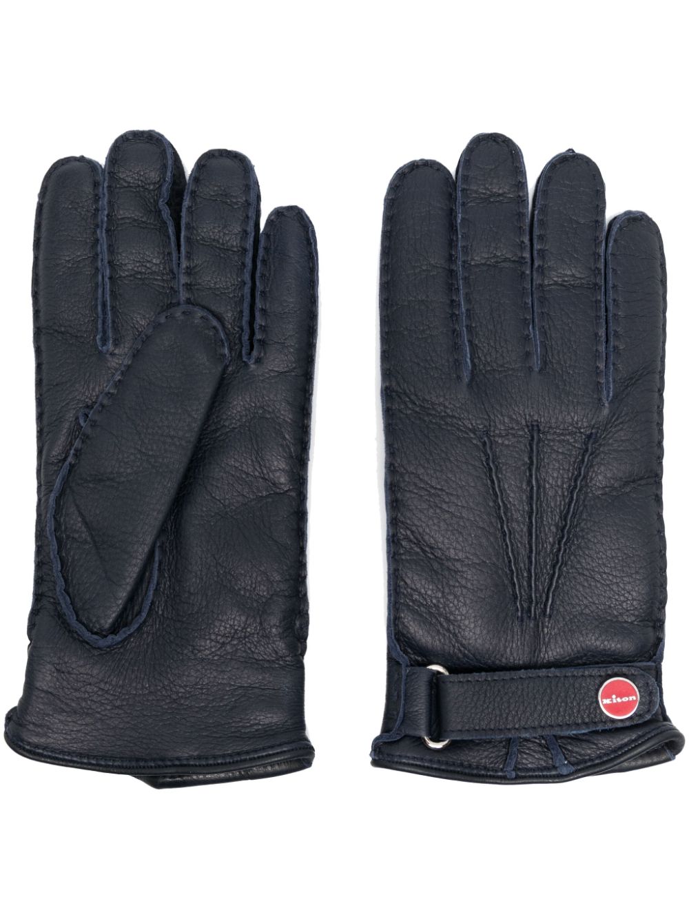 Kiton Gloves Blue Kiton