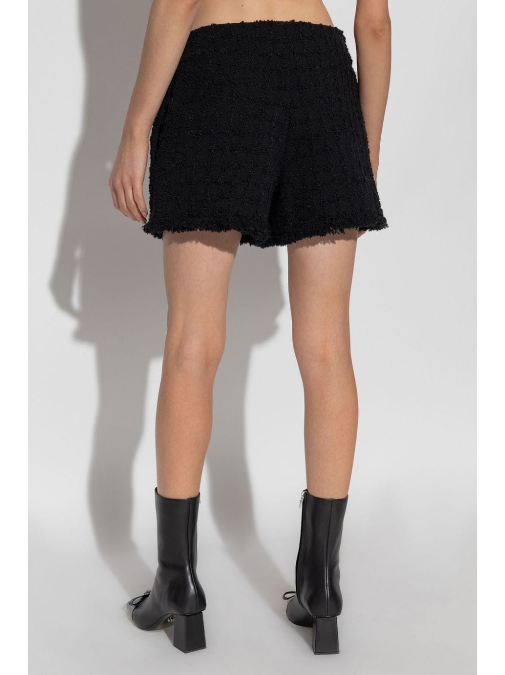 Versace Heritage tweed mini shorts Versace
