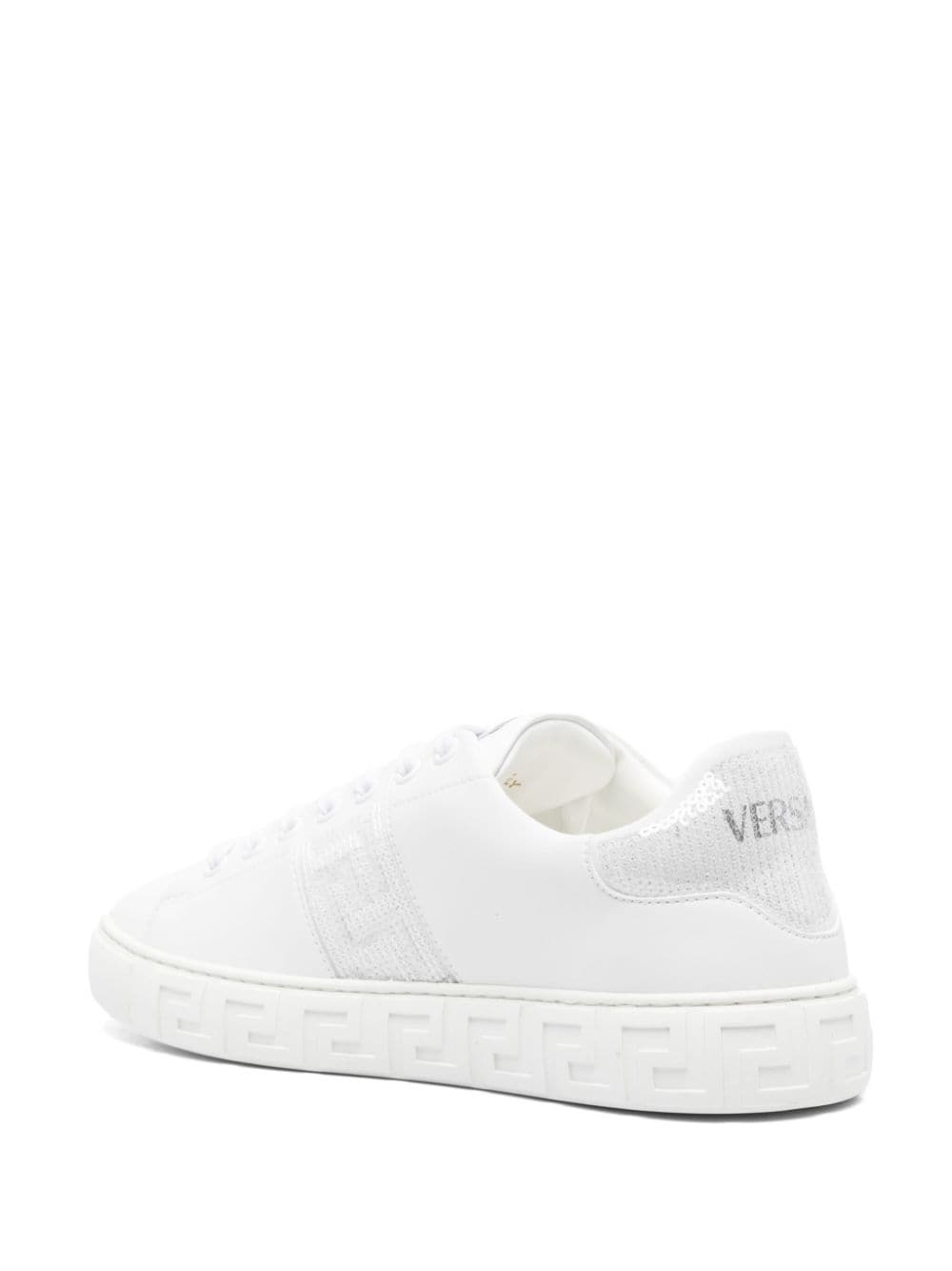 Versace Greca-embellished Sneakers Versace