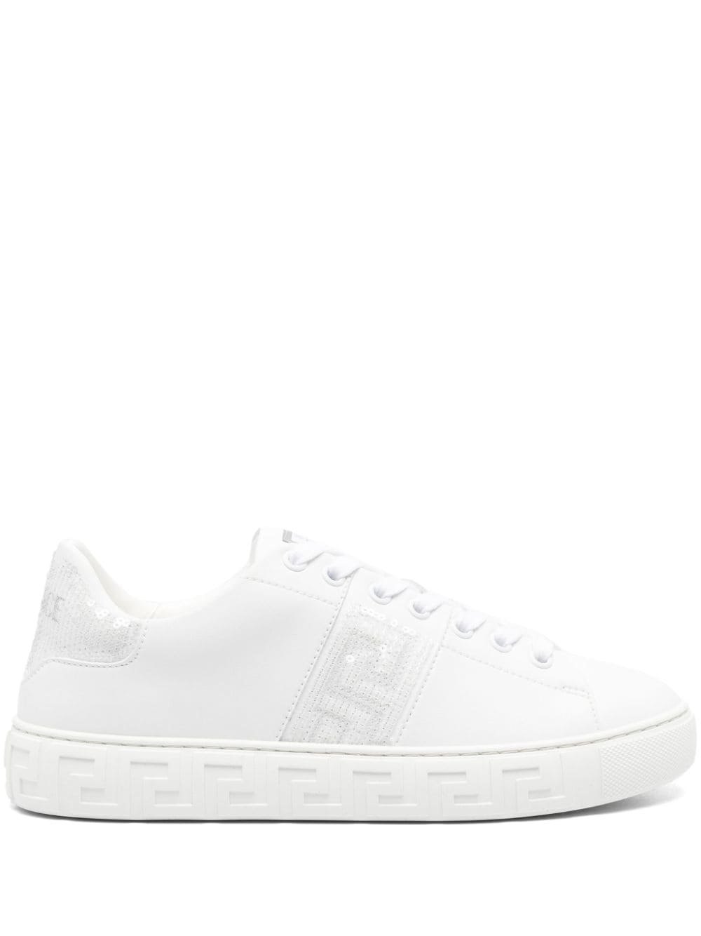 Versace Greca-embellished Sneakers Versace